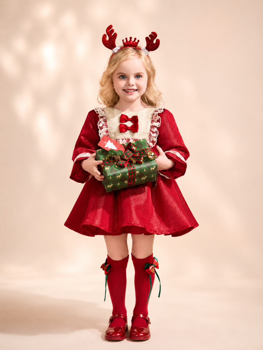 Princess style girls dress reference for OEM sampling discussion